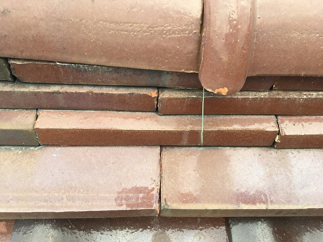 和型陶器瓦の修理もおまかせ！